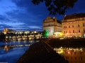 Zomervakantie Tsjechie 2014 (628) - Praag - Karelsbrug en Burcht - nachtfotografie