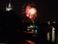 Zomervakantie Tsjechie 2014 (649) - Praag - Karelsbrug en vuurwerk - nachtfotografie