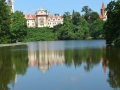 Zomervakantie Tsjechie 2014 (666) - Pruhonicky Park - wandelen met Sven