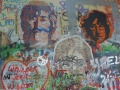 Zomervakantie Tsjechie 2014 (858) - Praag - John Lennonmuur